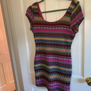 Tribal print dress 💫💙